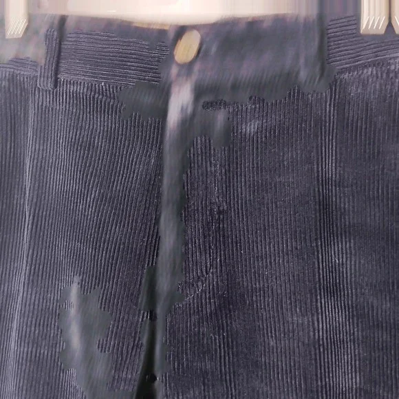 Brooks Brothers Clark Pants Mens Sz 32X30 Navy Blue Corduroy Straight Leg Preppy - Picture 3 of 10